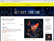 Tablet Screenshot of dirtyriverstringband.bandcamp.com