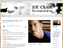 Tablet Screenshot of joecraig.bandcamp.com