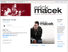Tablet Screenshot of erickmacek.bandcamp.com