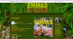 Desktop Screenshot of emmasringer.bandcamp.com