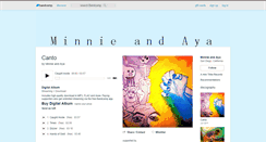 Desktop Screenshot of minnieandaya.bandcamp.com