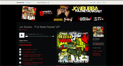 Desktop Screenshot of jonbubba.bandcamp.com