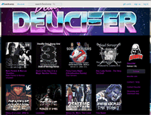 Tablet Screenshot of deucifer.bandcamp.com