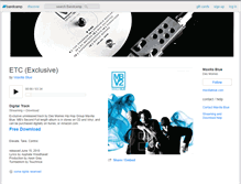 Tablet Screenshot of maxillablue.bandcamp.com