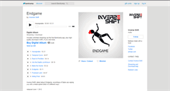 Desktop Screenshot of inverseshift.bandcamp.com
