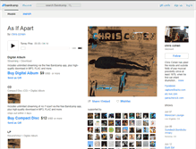Tablet Screenshot of chriscohen.bandcamp.com