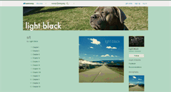 Desktop Screenshot of lightblack.bandcamp.com