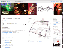 Tablet Screenshot of dressband.bandcamp.com