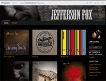 Tablet Screenshot of jeffersonfox.bandcamp.com