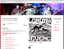 Tablet Screenshot of lloronasrevenge.bandcamp.com