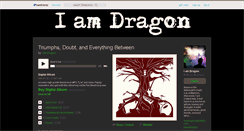 Desktop Screenshot of iamdragon.bandcamp.com