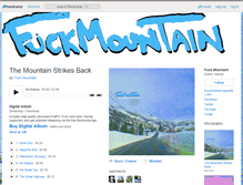 Tablet Screenshot of fuckmountain.bandcamp.com