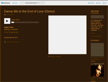 Tablet Screenshot of jodi-jones.bandcamp.com