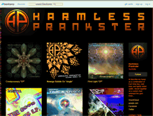 Tablet Screenshot of harmlessprankster.bandcamp.com