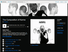 Tablet Screenshot of kharakter.bandcamp.com