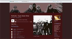 Desktop Screenshot of kohorta.bandcamp.com