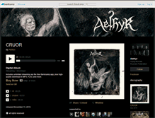 Tablet Screenshot of aethyr.bandcamp.com