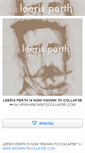 Mobile Screenshot of leerisperth.bandcamp.com