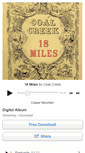 Mobile Screenshot of coalcreek.bandcamp.com