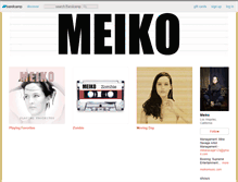 Tablet Screenshot of meiko.bandcamp.com