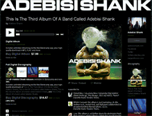 Tablet Screenshot of adebisishank.bandcamp.com