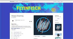 Desktop Screenshot of flyinfisch.bandcamp.com