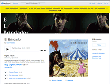 Tablet Screenshot of elbrindadormusic.bandcamp.com