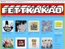 Tablet Screenshot of fettkakao.bandcamp.com