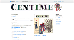 Desktop Screenshot of centime.bandcamp.com