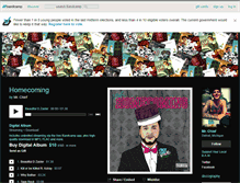 Tablet Screenshot of ihatechief.bandcamp.com