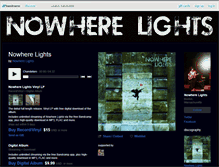 Tablet Screenshot of nowherelights.bandcamp.com