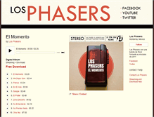 Tablet Screenshot of losphasers.bandcamp.com
