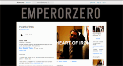 Desktop Screenshot of emperorzero.bandcamp.com