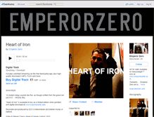 Tablet Screenshot of emperorzero.bandcamp.com