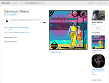 Tablet Screenshot of hectorbastida.bandcamp.com