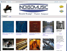 Tablet Screenshot of indigomusic.bandcamp.com