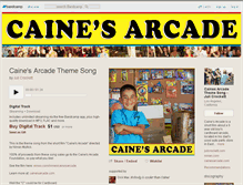 Tablet Screenshot of cainesarcade.bandcamp.com