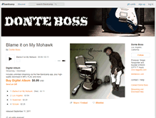 Tablet Screenshot of donteboss.bandcamp.com