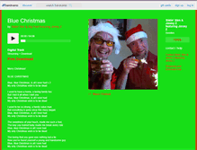 Tablet Screenshot of bluechristmas.bandcamp.com