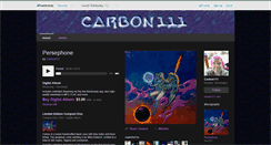 Desktop Screenshot of carbon111.bandcamp.com
