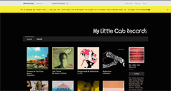 Desktop Screenshot of mylittlecabrecords.bandcamp.com