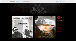 Desktop Screenshot of jigsawmassacre.bandcamp.com