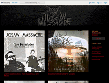 Tablet Screenshot of jigsawmassacre.bandcamp.com