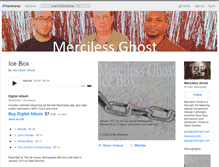 Tablet Screenshot of mercilessghost.bandcamp.com