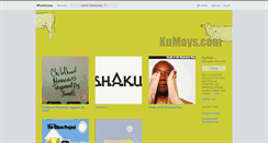 Desktop Screenshot of kumays.bandcamp.com