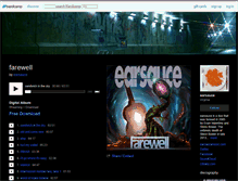 Tablet Screenshot of earsauce.bandcamp.com