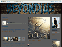 Tablet Screenshot of beyondus.bandcamp.com