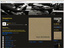 Tablet Screenshot of dcmonroe.bandcamp.com
