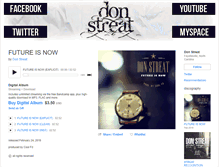 Tablet Screenshot of donstreat.bandcamp.com