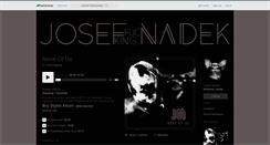 Desktop Screenshot of josefnadek.bandcamp.com